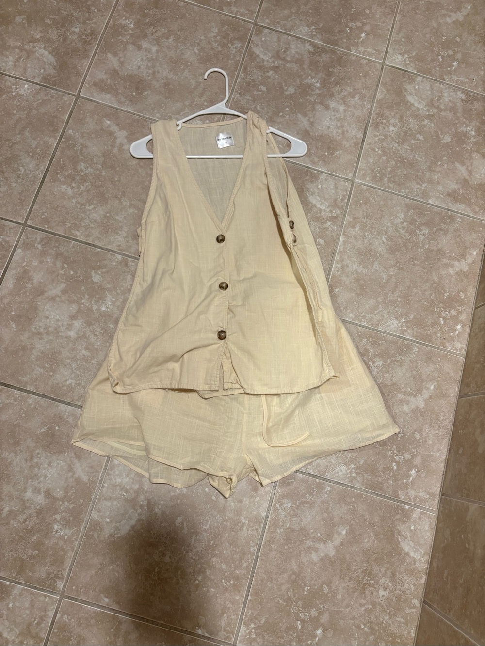 Showpo Pale Yellow Button Down Crop Top